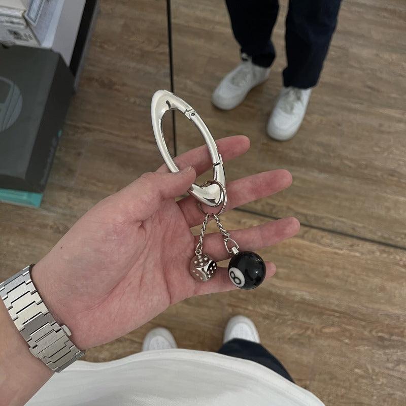 Yaviora oval-shaped trendy hiking multi-functional keychain