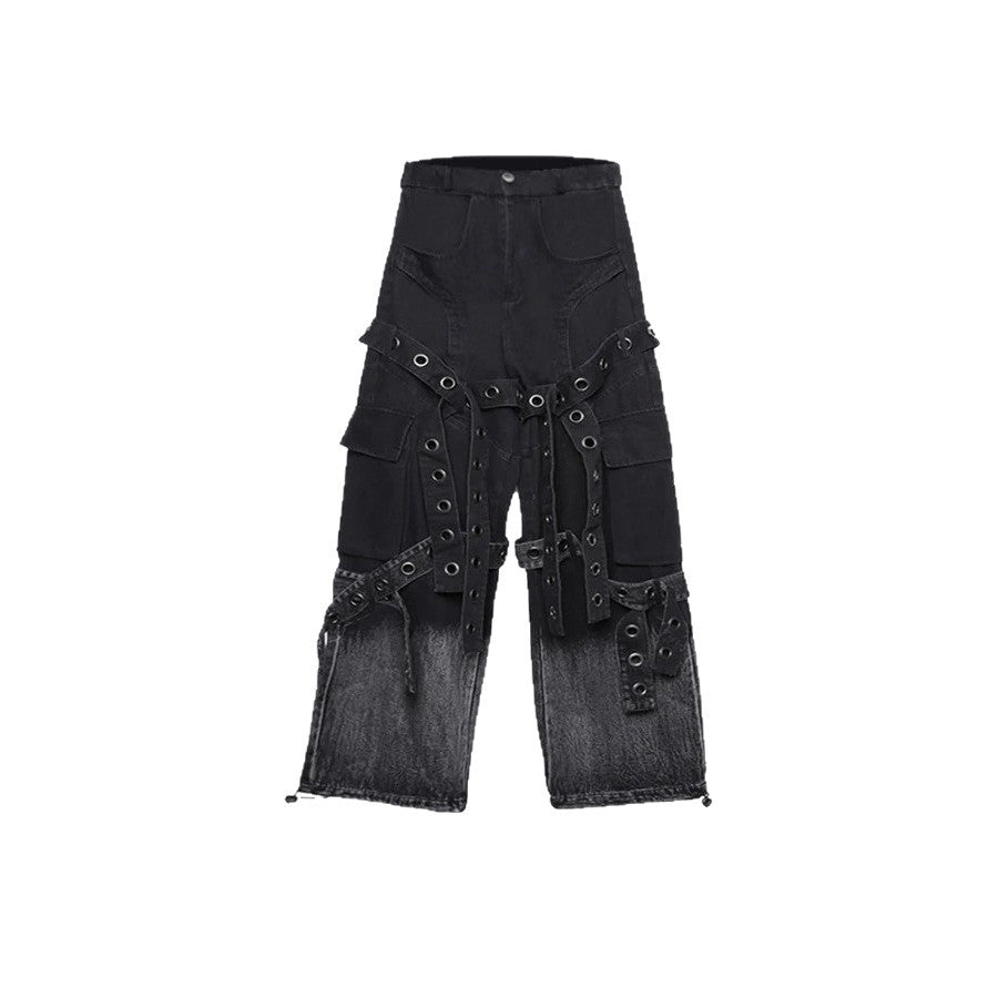 YAVIORA Hardware Detail Jeans
