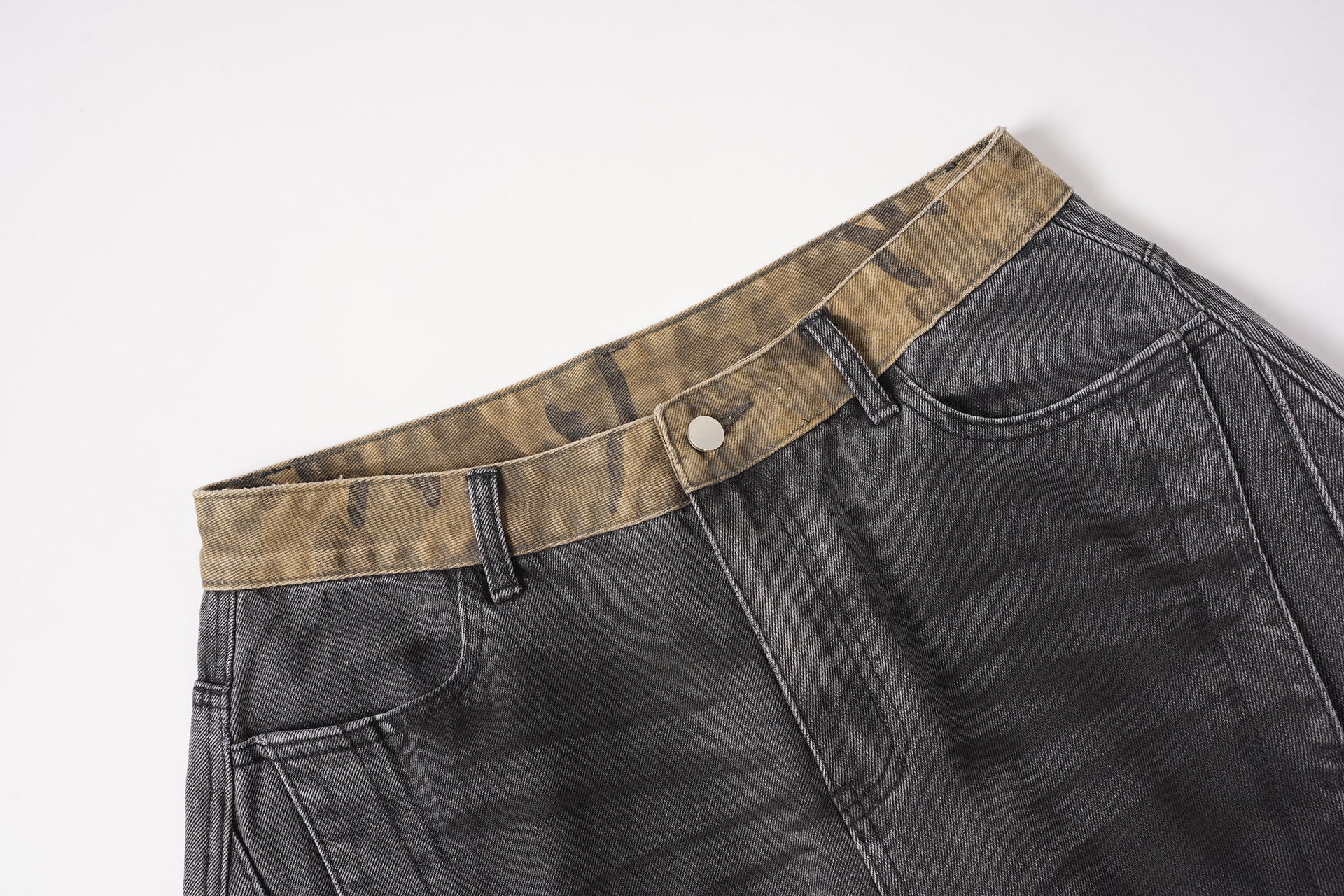 YAVIORA "Wasteland" Style Distressed Denim Shorts