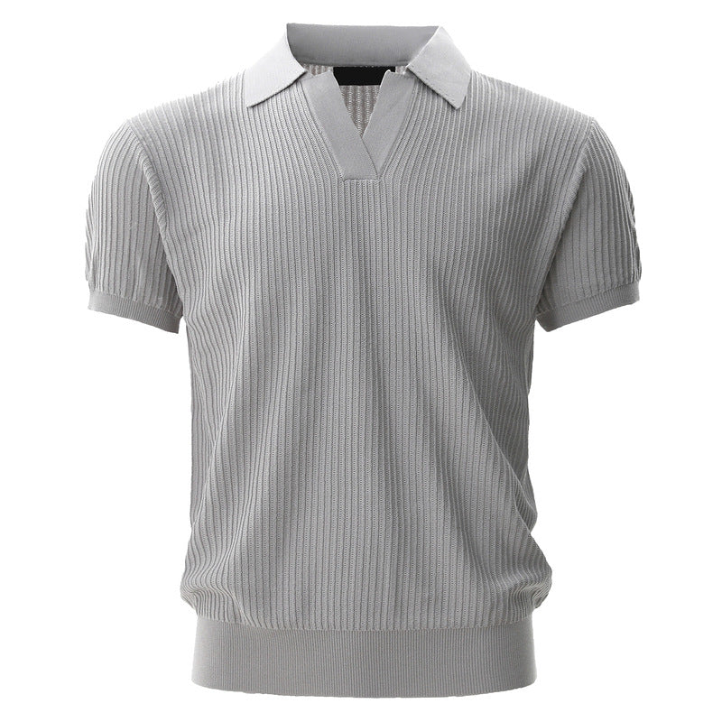 YAVIORA Knit Polo Shirt