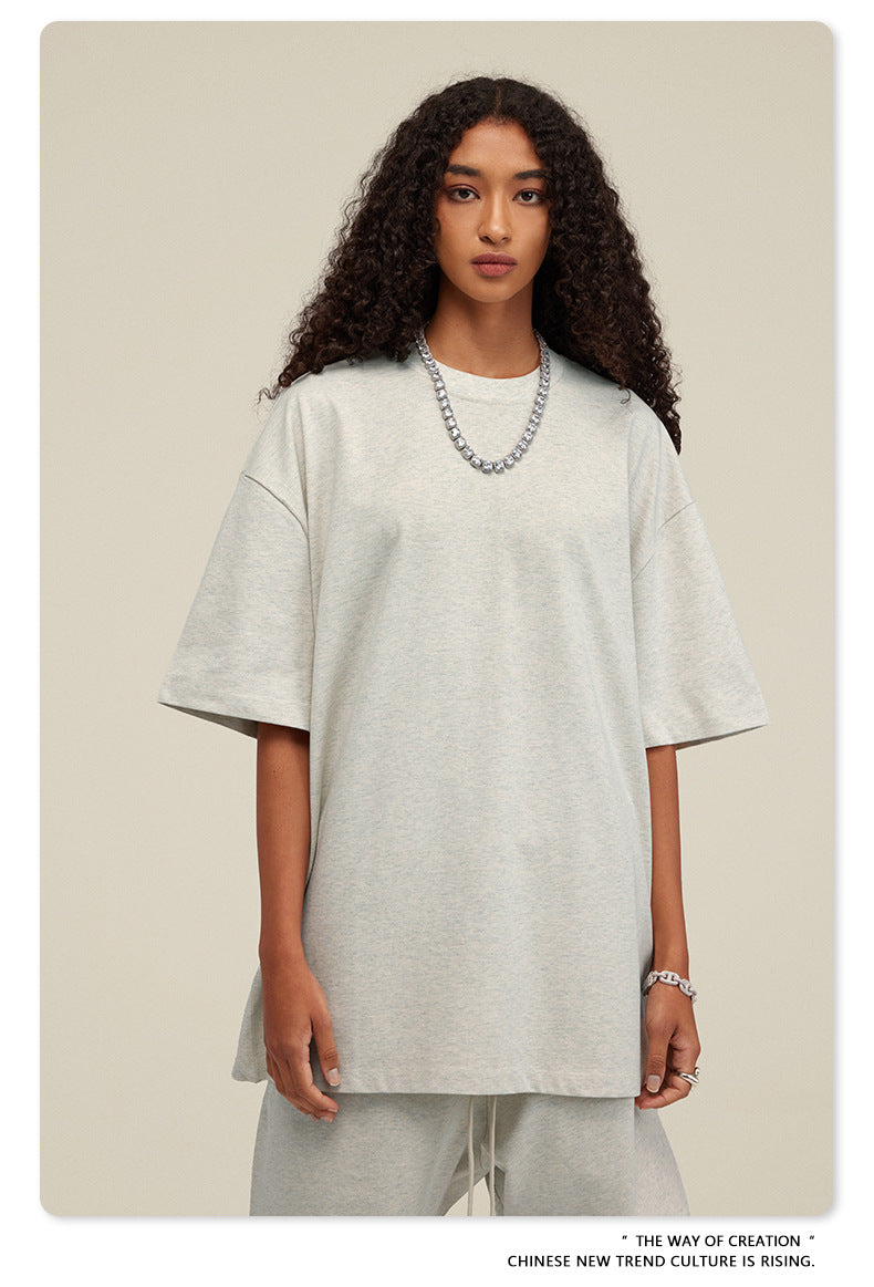 Yaviora Summer American Style Solid Color Loose T-Shirt