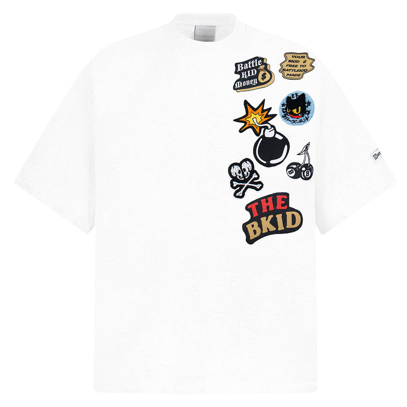 YAVIORA Graffiti Cartoon Tee