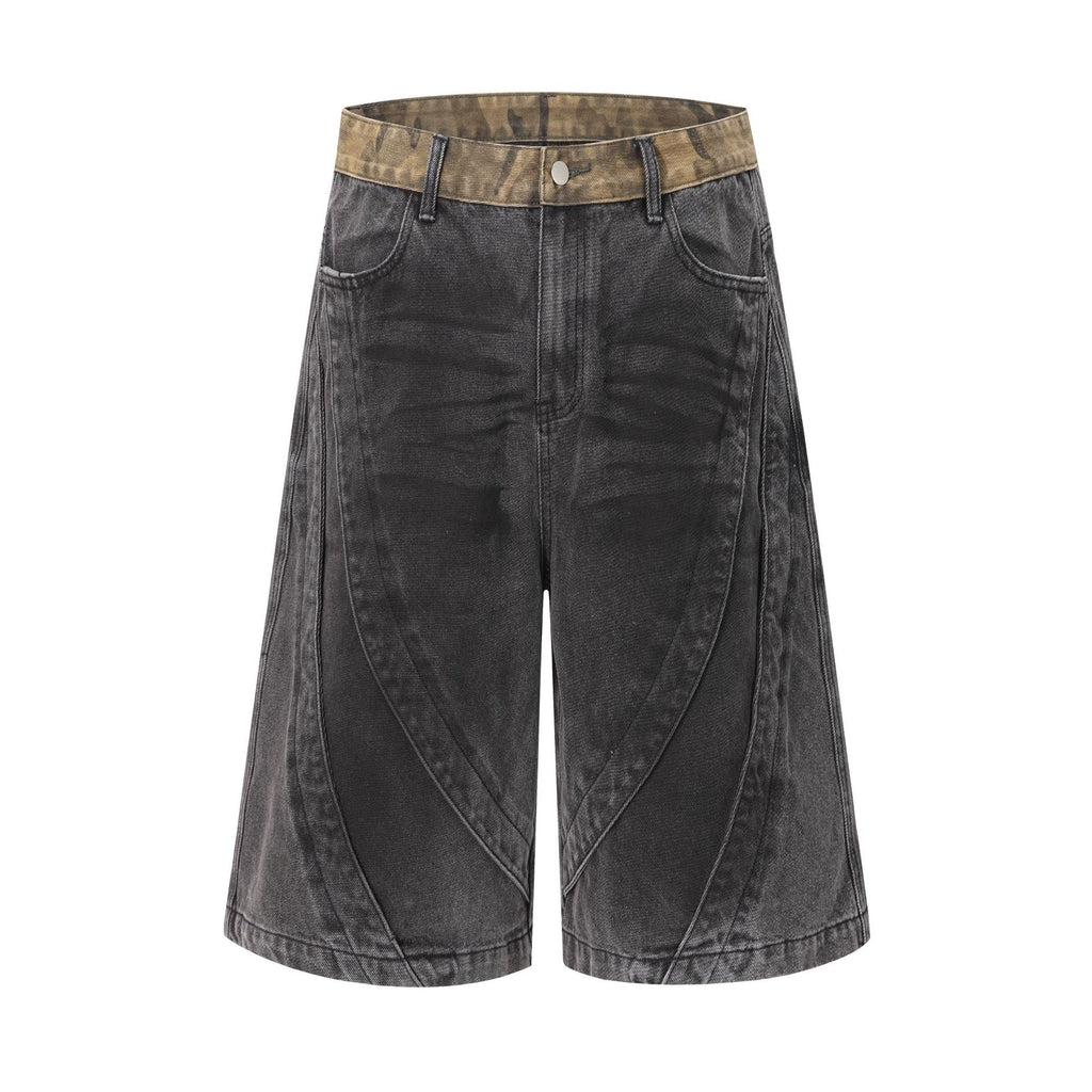 YAVIORA "Wasteland" Style Distressed Denim Shorts