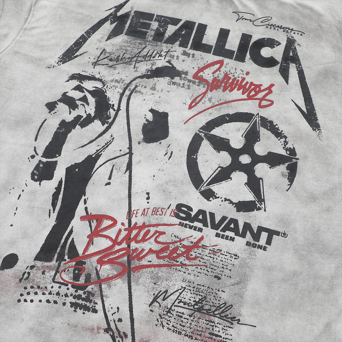 YAVIORA Rock Distressed T-Shirt