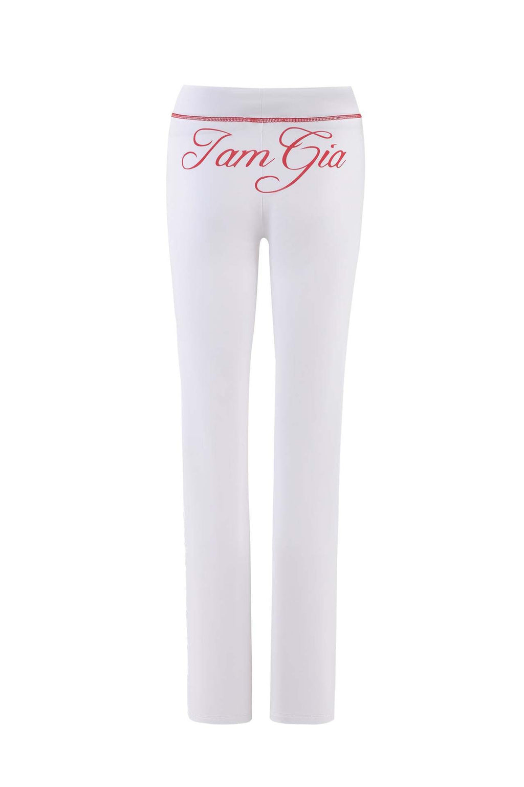 y2k hot girl letter print low-rise trousers two-piece set