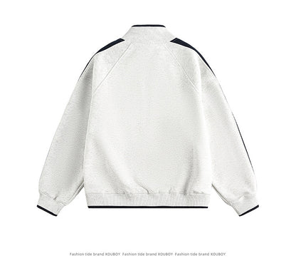 YAVIORA Gestreifte College-Jacke