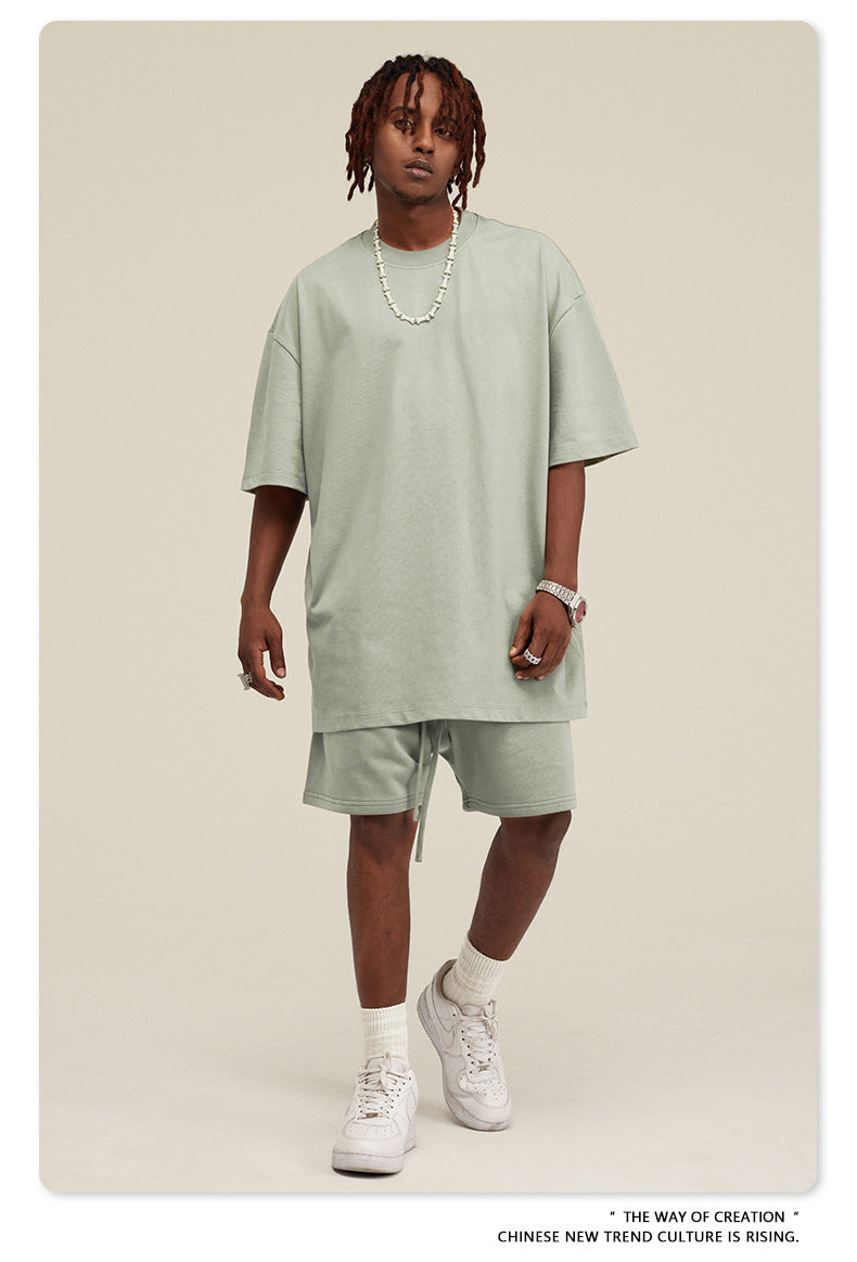 Yaviora Summer American Style Solid Color Loose T-Shirt