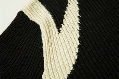 YAVIORA Color-Block-Cardigan