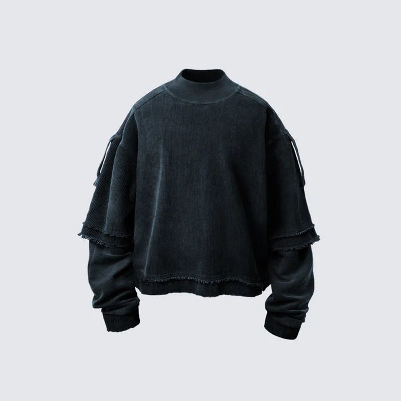 YAVIORA Mud Dye Layered Tee