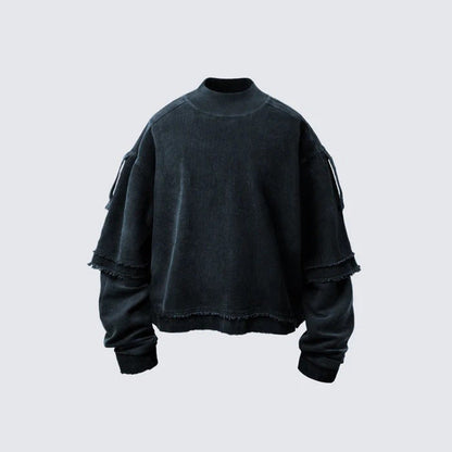 YAVIORA Mud Dye Layered Tee