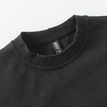 YAVIORA Distressed Layered Longsleeve