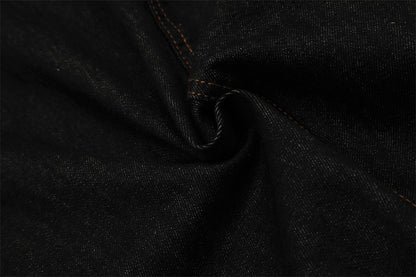 YAVIORA Jeans mit Kontrastnaht