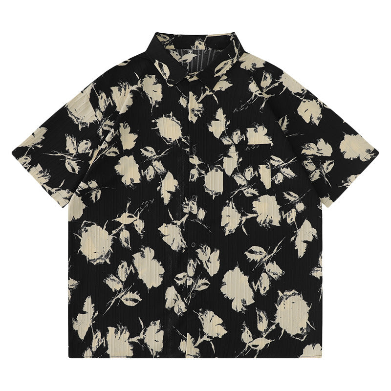 Yaviora Vintage Floral Print Shirt