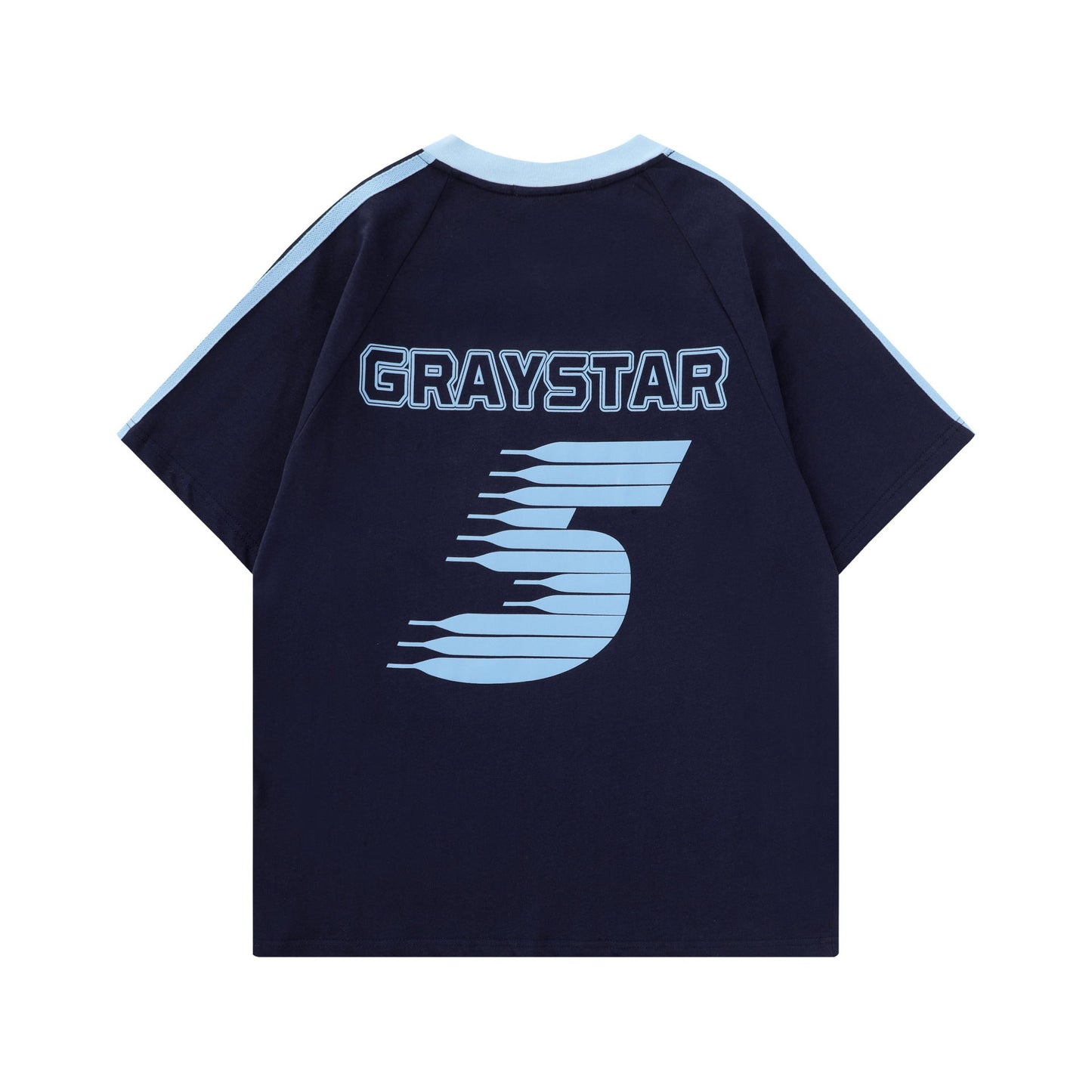 YAVIORA Racing Stripe T-Shirt