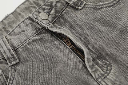 YAVIORA Paint Splatter Jeans