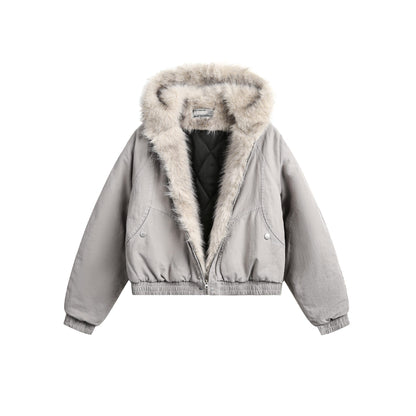 YAVIORA Eagle Hooded Puffer