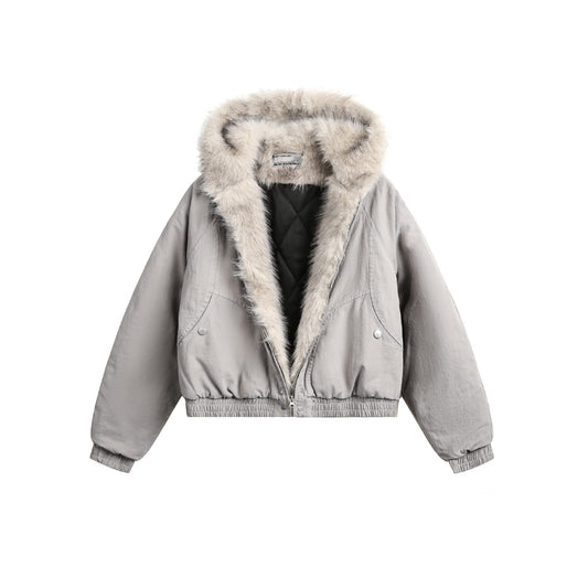 YAVIORA Eagle Hooded Puffer