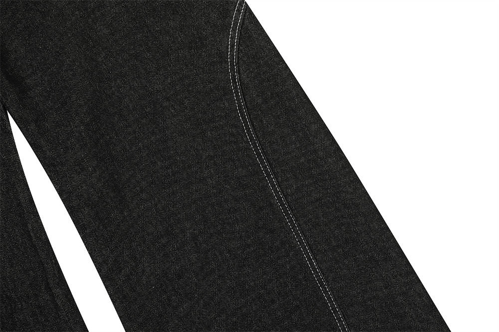 YAVIORA Deconstructed Pocket Jeans