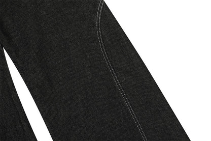 YAVIORA Deconstructed Pocket Jeans