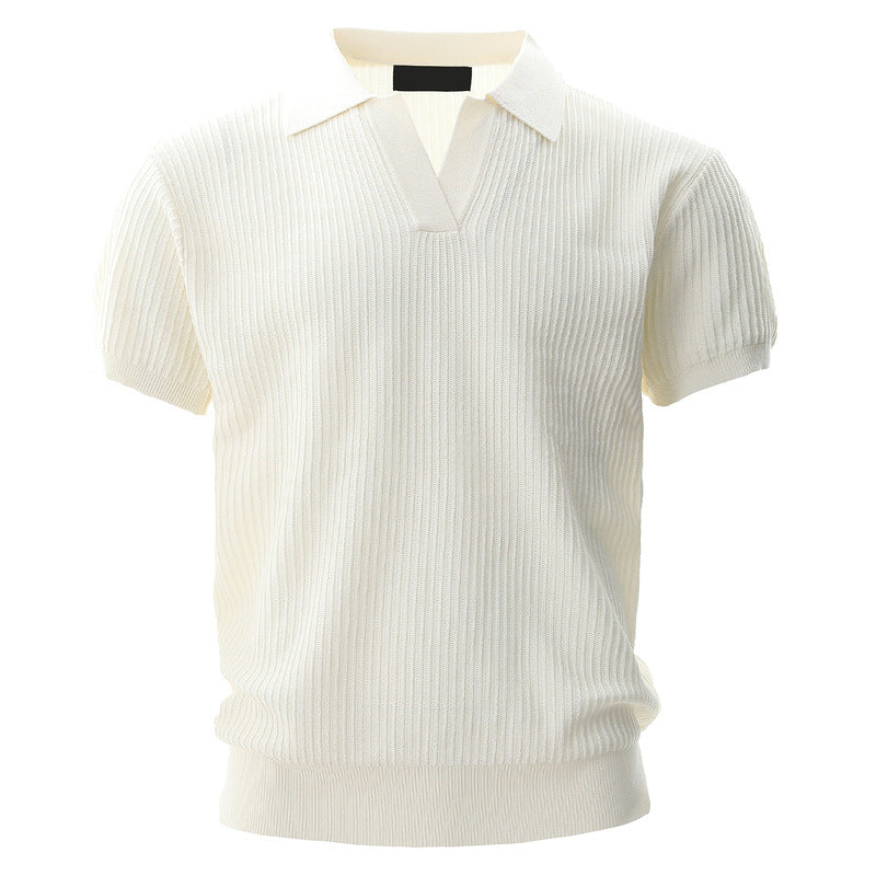 YAVIORA Knit Polo Shirt