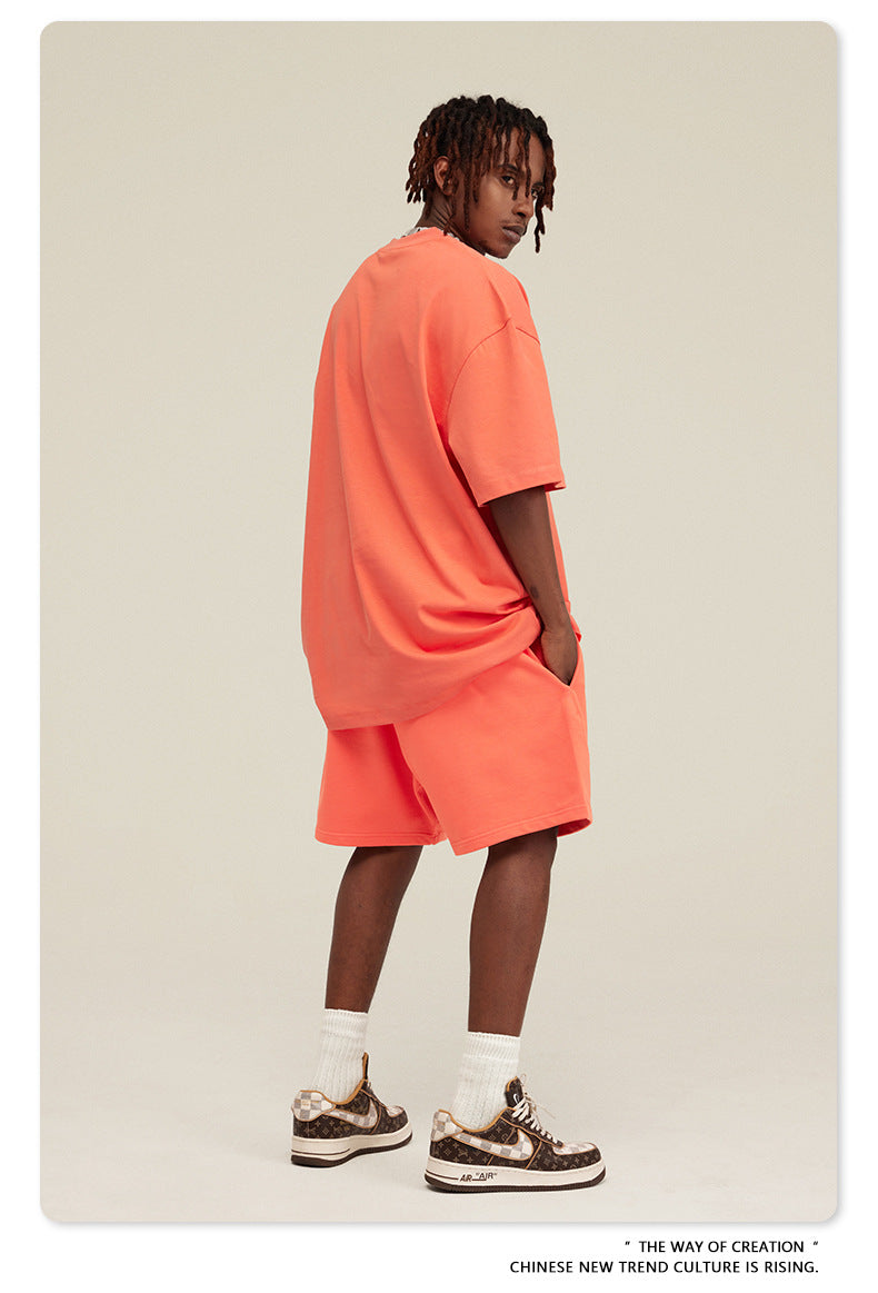 Yaviora Summer American Style Solid Color Loose T-Shirt