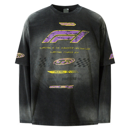 YAVIORA Racing Layered Longsleeve