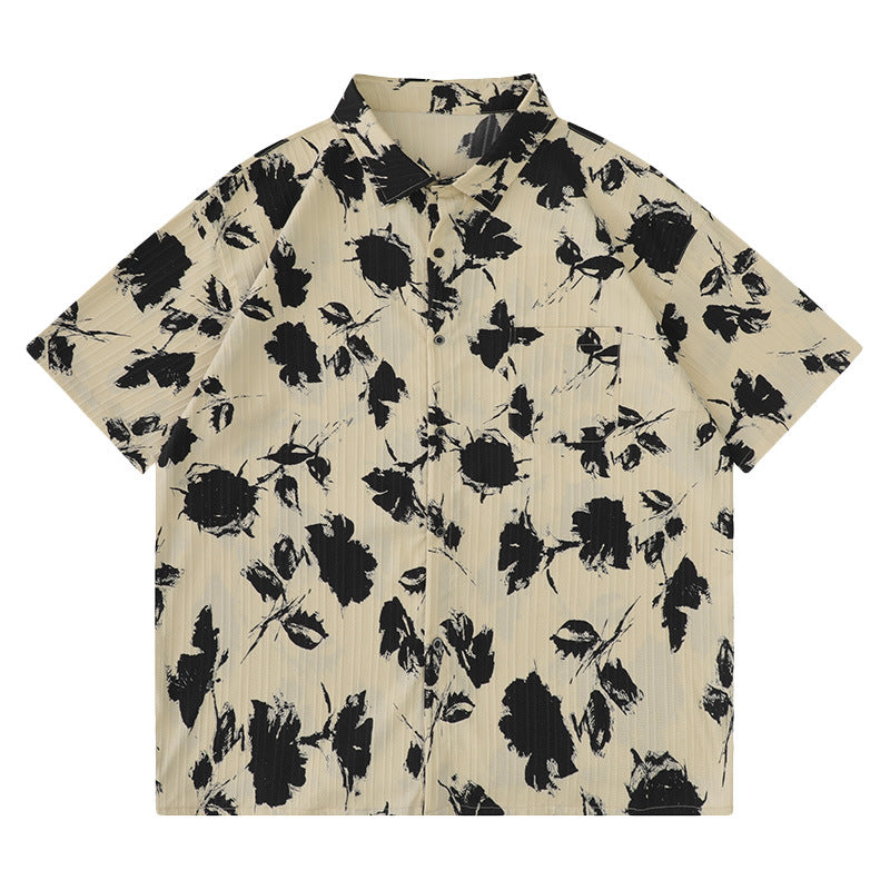 Yaviora Vintage Floral Print Shirt