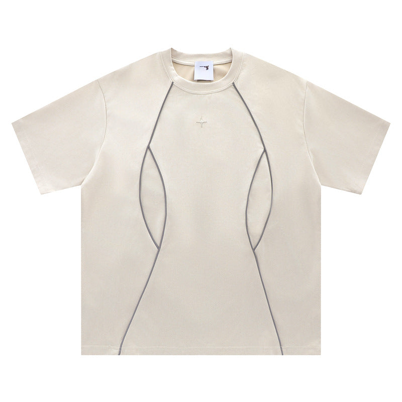 YAVIORA Urbanes Minimalistisches T-Shirt