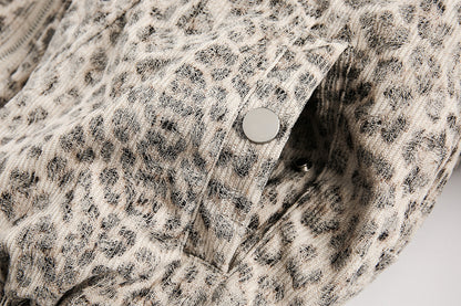 YAVIORA Leopard Print Puffer
