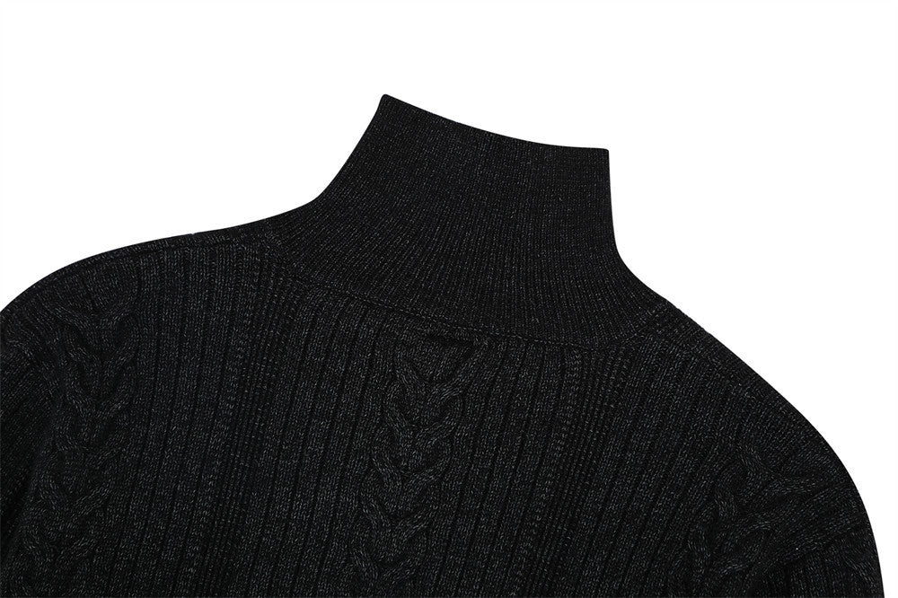 Cardigan en tricot torsadé YAVIORA