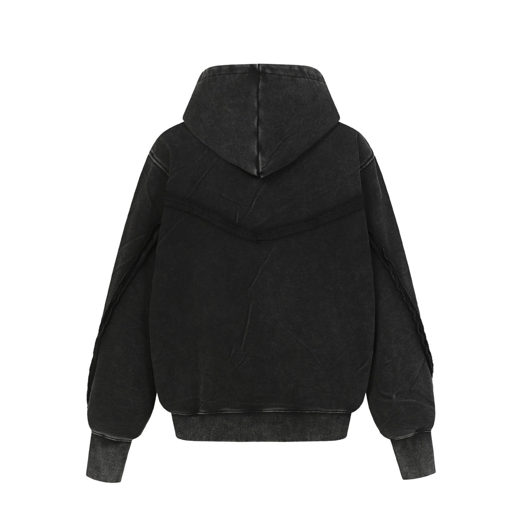 YAVIORA Deconstructed Irregular Hoodie
