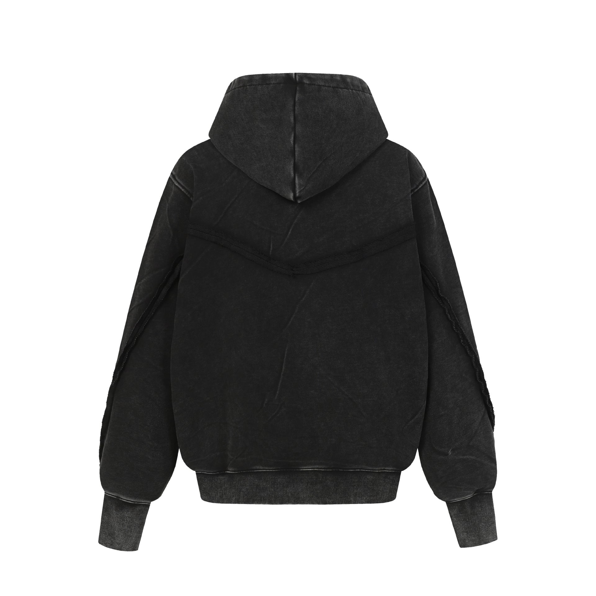 YAVIORA Deconstructed Irregular Hoodie
