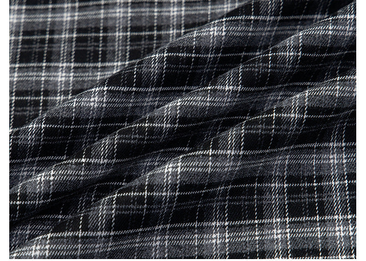 YAVIORA Plaid Straight Pants