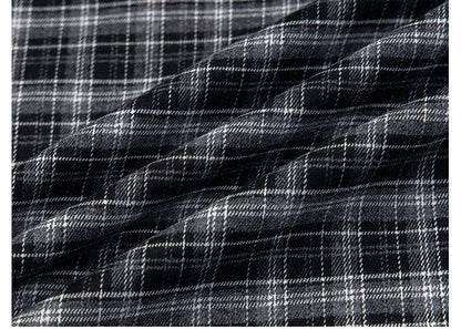 YAVIORA Plaid Straight Pants