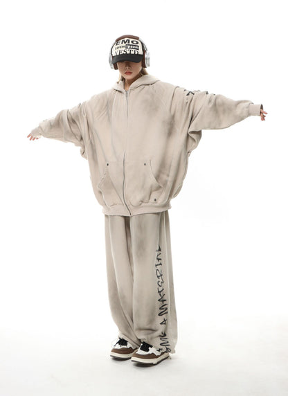 YAVIORA Distressed Hoodie