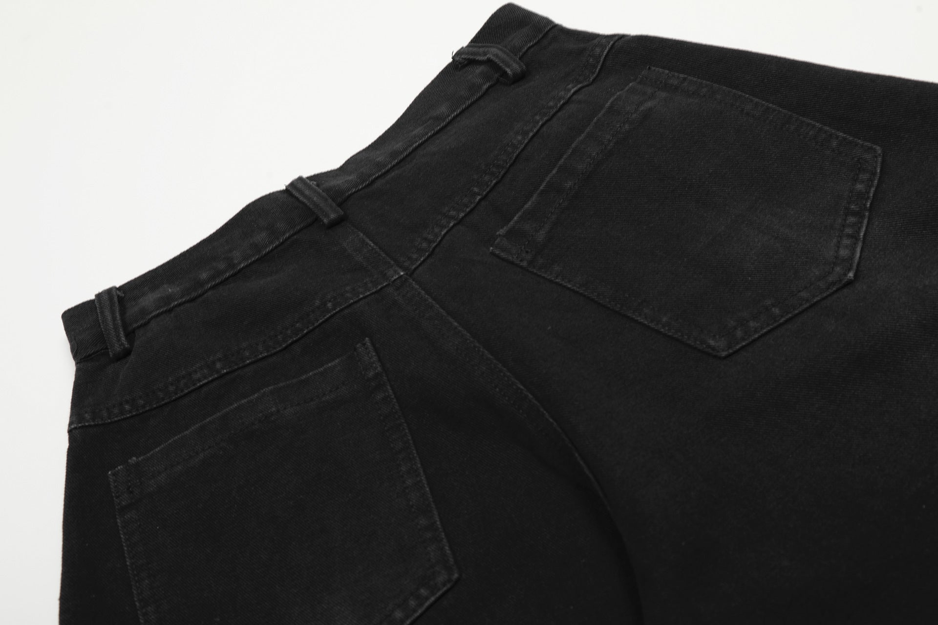 YAVIORA Deconstructed 3-Stripes Curved Wide Leg Pants