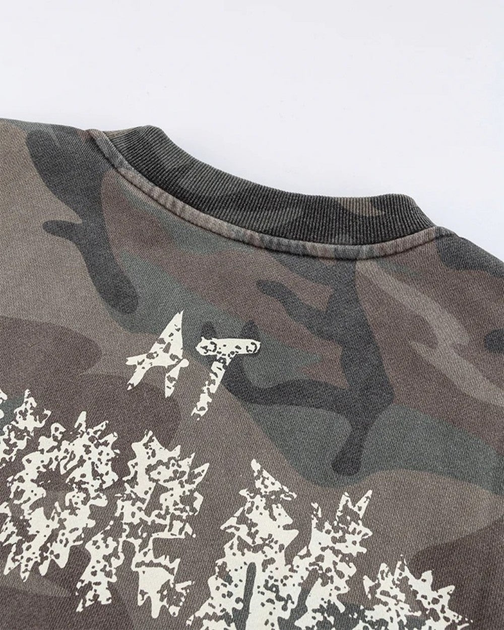 YAVIORA Camouflage Small V-Neck Tank Top