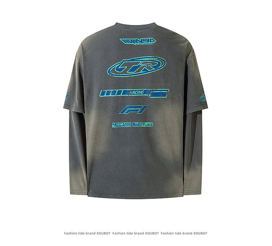 YAVIORA Racing Layered Longsleeve