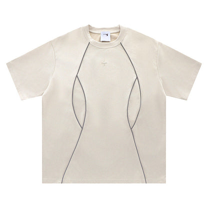 YAVIORA Urbanes Minimalistisches T-Shirt