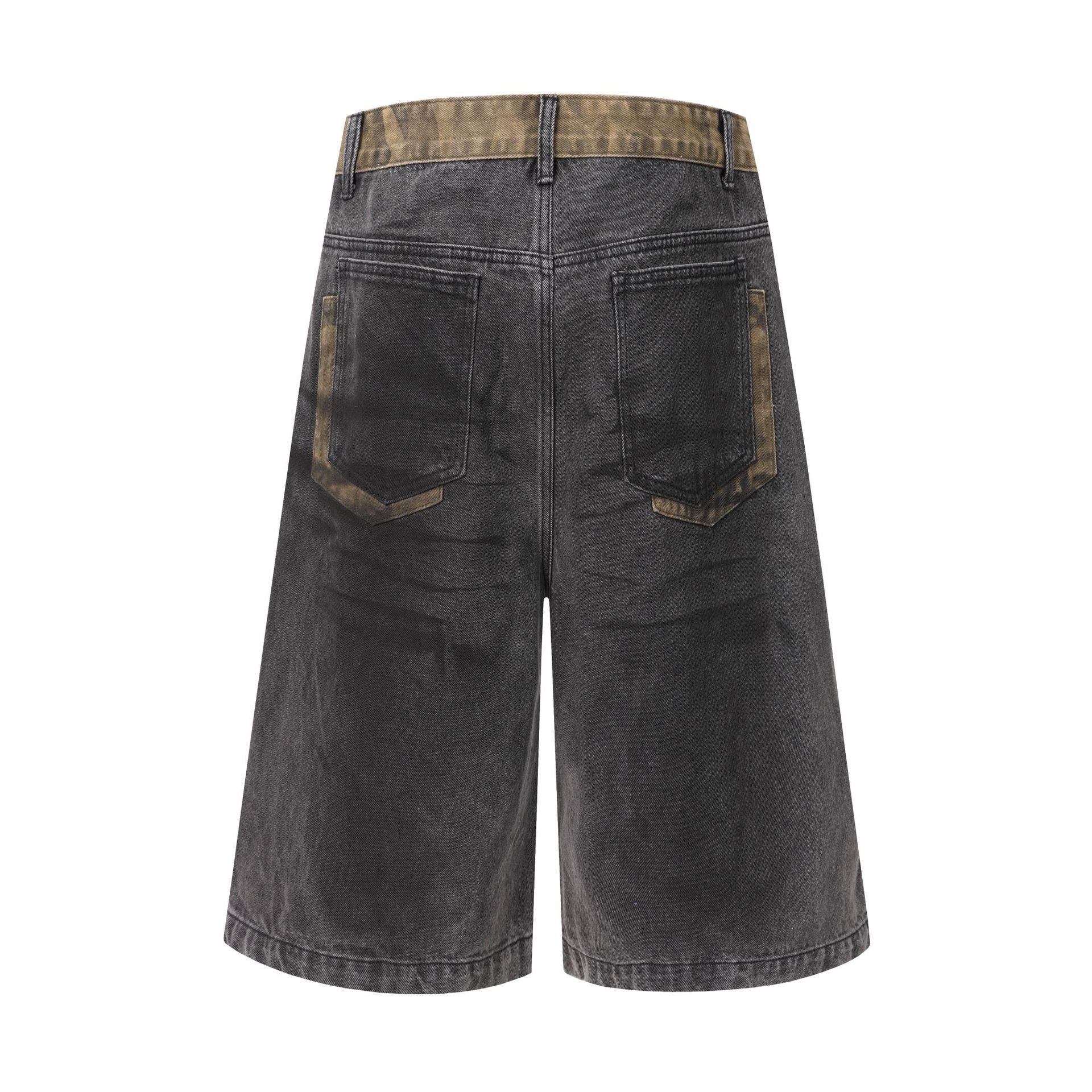 YAVIORA "Wasteland" Style Distressed Denim Shorts