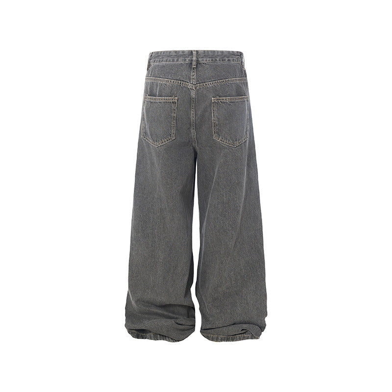 YAVIORA Distressed Wide Jeans
