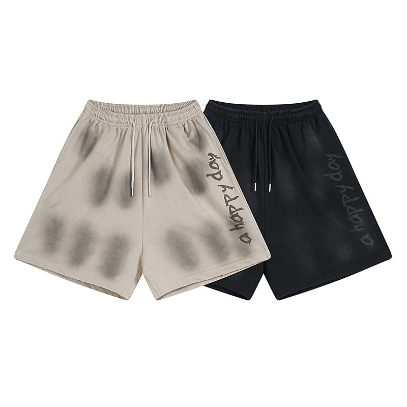 YAVIORA "Wasteland" Washed Shorts