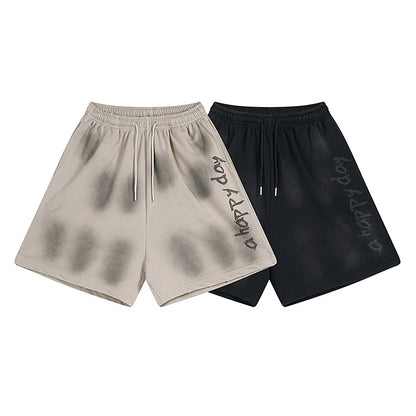 YAVIORA "Wasteland" Washed Shorts
