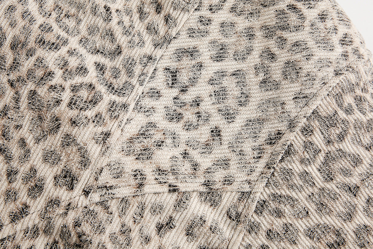 YAVIORA Leopard Print Puffer