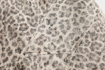 YAVIORA Leopard Print Puffer