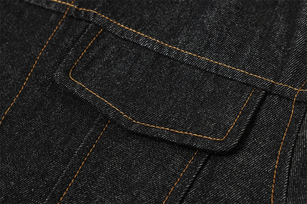 YAVIORA Deconstructed Denim Jacket