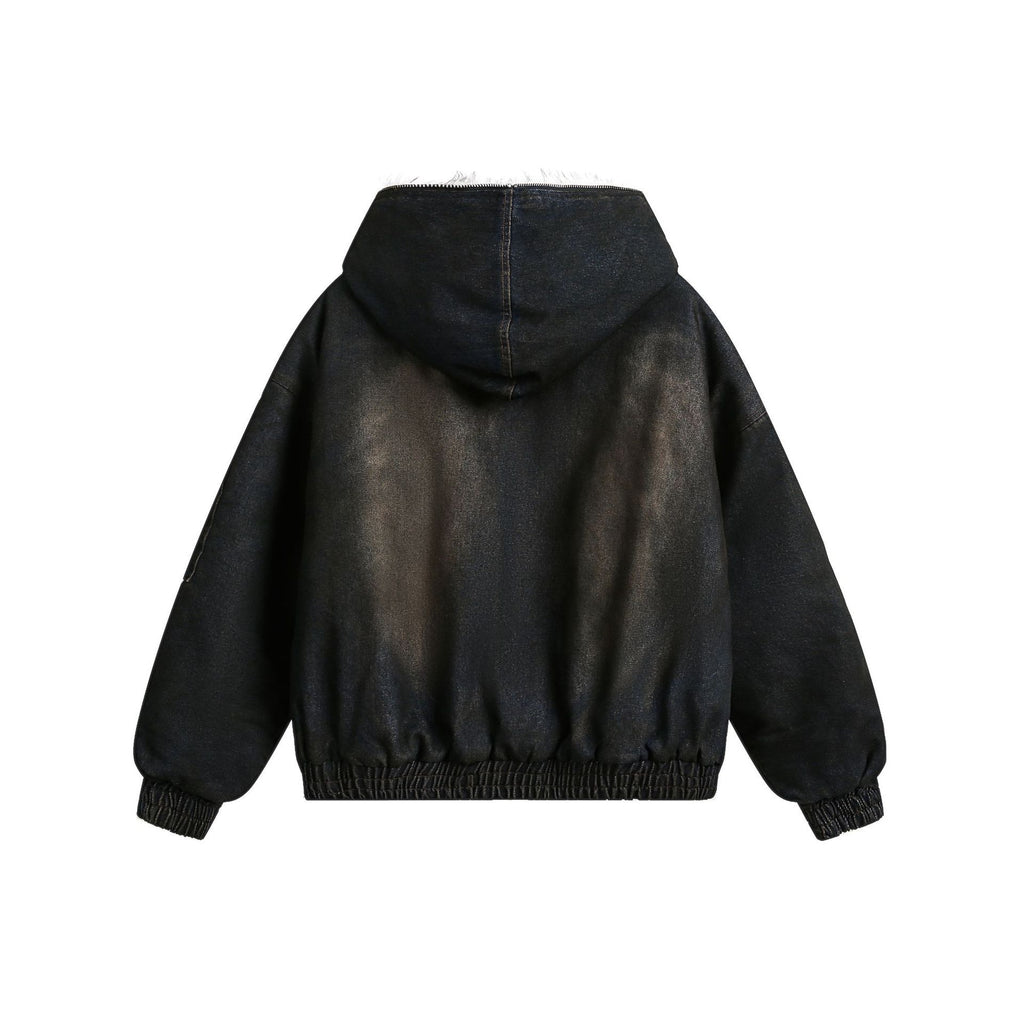 YAVIORA Denim Puffer Jacket