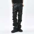 YAVIORA Glossy Pleated Pants