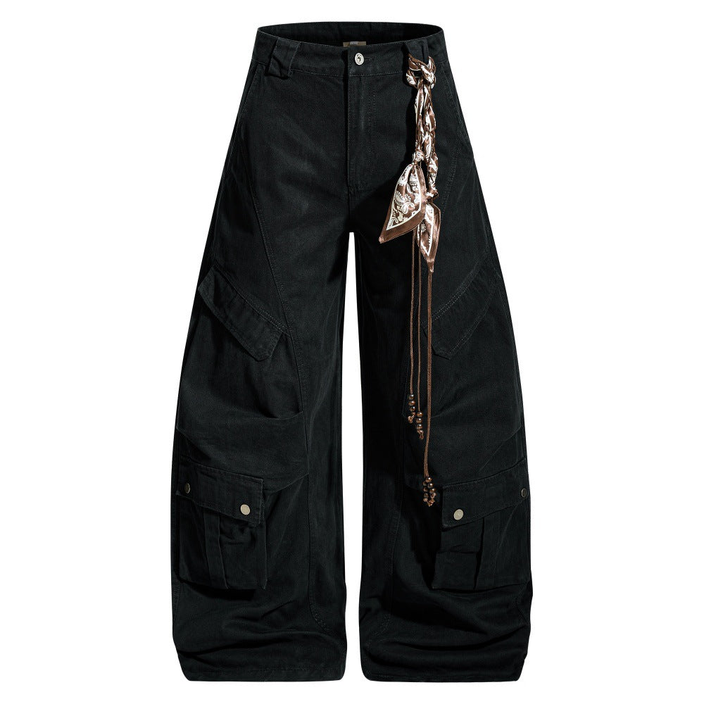 YAVIORA Scarf Detail Cargo