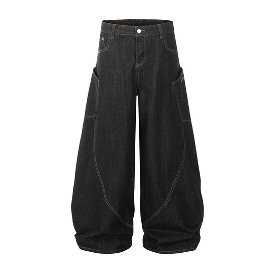 YAVIORA Raw Wash Jeans